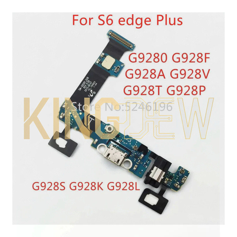 1pcs พอร์ต USB Dock Connector Flex สําหรับ Samsung Galaxy S6 Edge Plus G928F G928A G928V G928T G928P