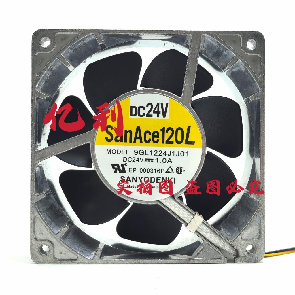 9GL1224J1J01 24V 1.0A N610127903พัดลมระบายความร้อนฝาบนเครื่อง AA NPM 12CM