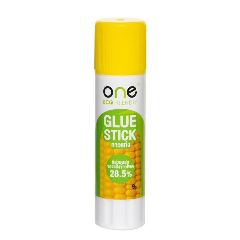 ONE Eco-Friendly กาวแท่ง สีขาว ขนาด 9 ก.