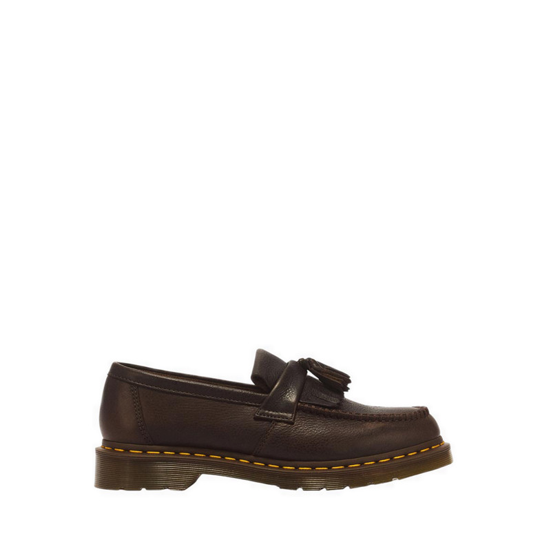 Dr. Martens รุ่น Adrian YS รองเท้าโลฟเฟอร์ประดับพู่ Ambassador - สี Dark Brown