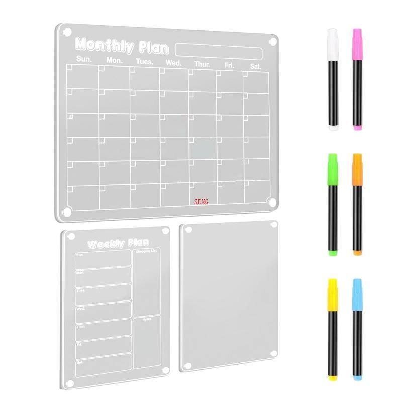 Seng Safe Toxic Writable Calendar Board Pack สําหรับกิจกรรมครอบครัวและเด็ก