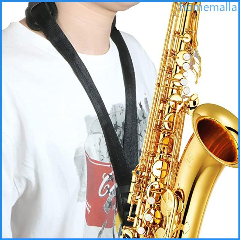 HO สายคล้องคอแซ็กโซโฟนพร้อมเบาะเหมาะสําหรับ Alto Tenor Soprano Oboe Sax