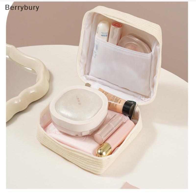 Berrybury Toiletry Bag ผ้าอนามัย Pad Pouch Pad Pouch Cute Cosmetic Storage Pouch Cable Case NEW