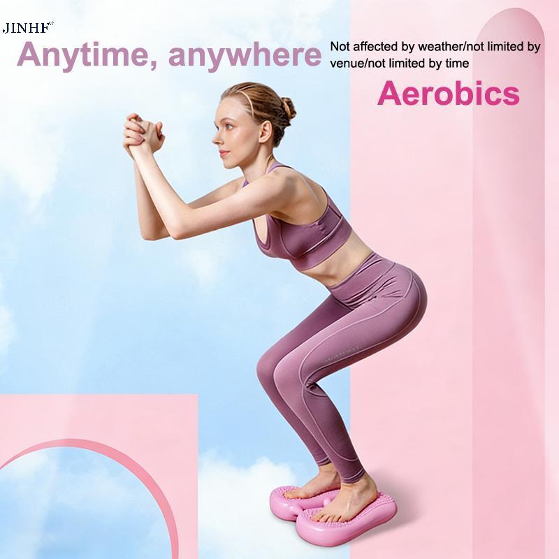 JINHF Stepper Machine Home Cardio Step Trainer มัลติฟังก์ชั่นเครื่องเขียนการออกกําลังกายเท้าเหยียบออ