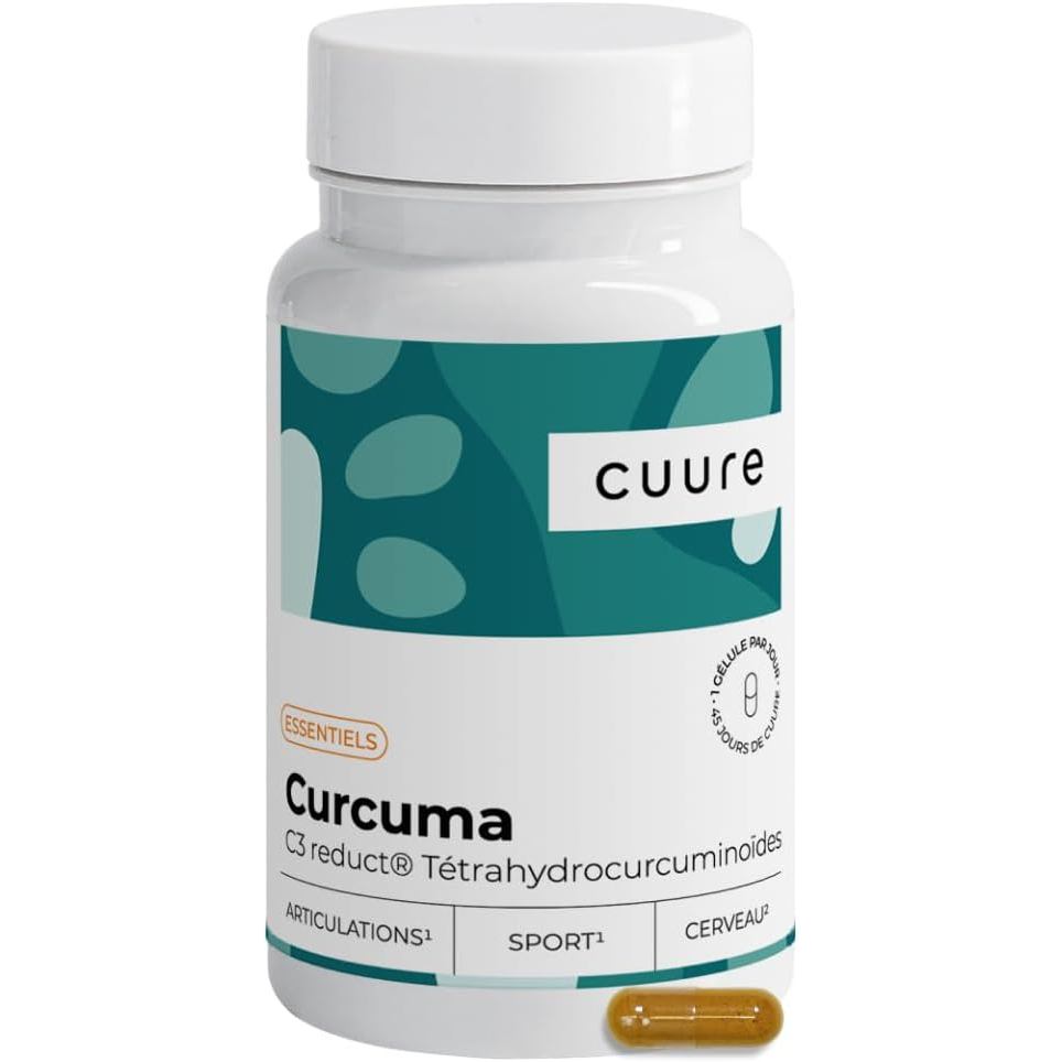 CUURE - Curcuma C3 Reduct - 配 95%Preparate THC - 45 แคปซูล