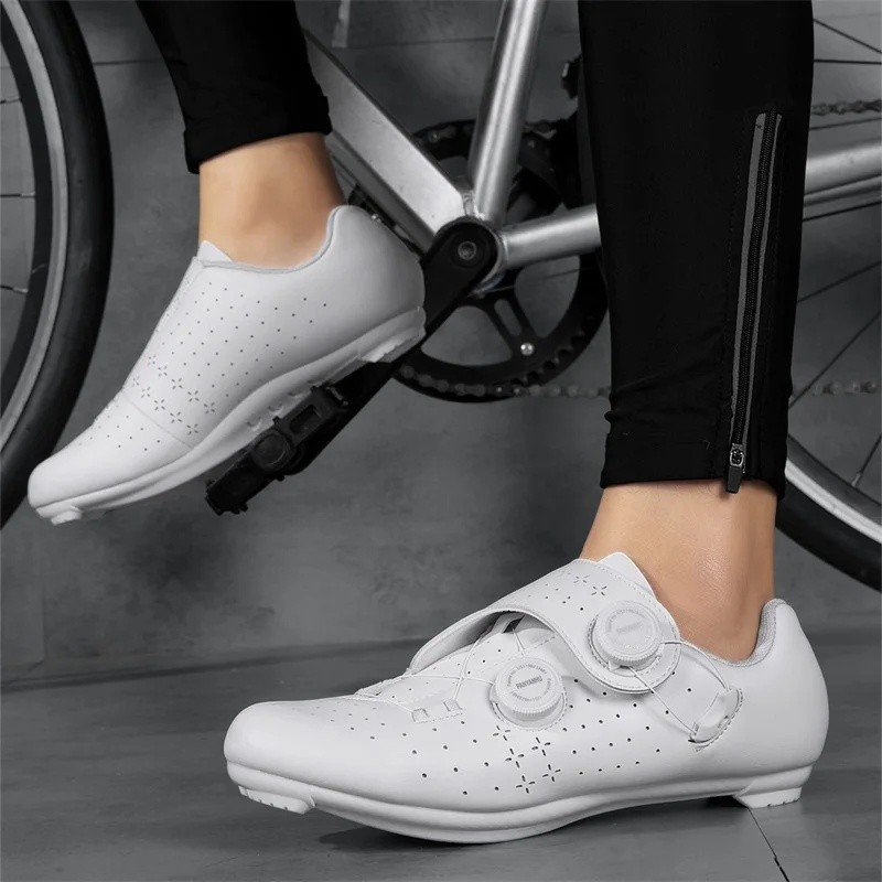Speed Cycling Sneaker Mens Road Cycling Shoes Cleat Shoes Spd Cycling Flat Pedal Shoes Man Bike Outd