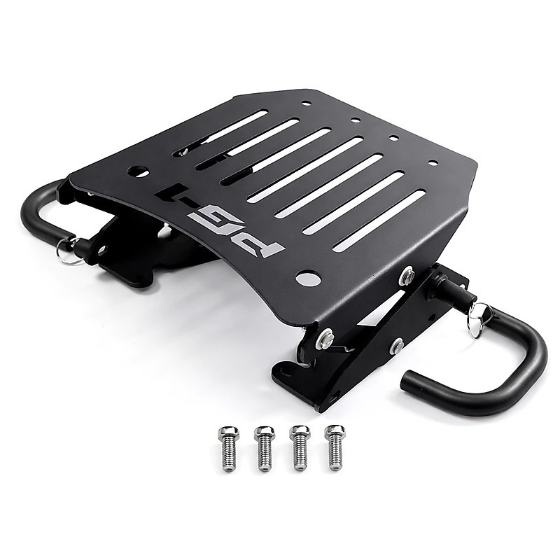 Yamaha PG‑1 Gen 2 แร็คท้ายเหล็กคาร์บอน ตะแกรงหลัง พร้อมราวจับ ตรงรุ่น รับน้ำหนักสูงสุด 40 กก ของแท้ 
