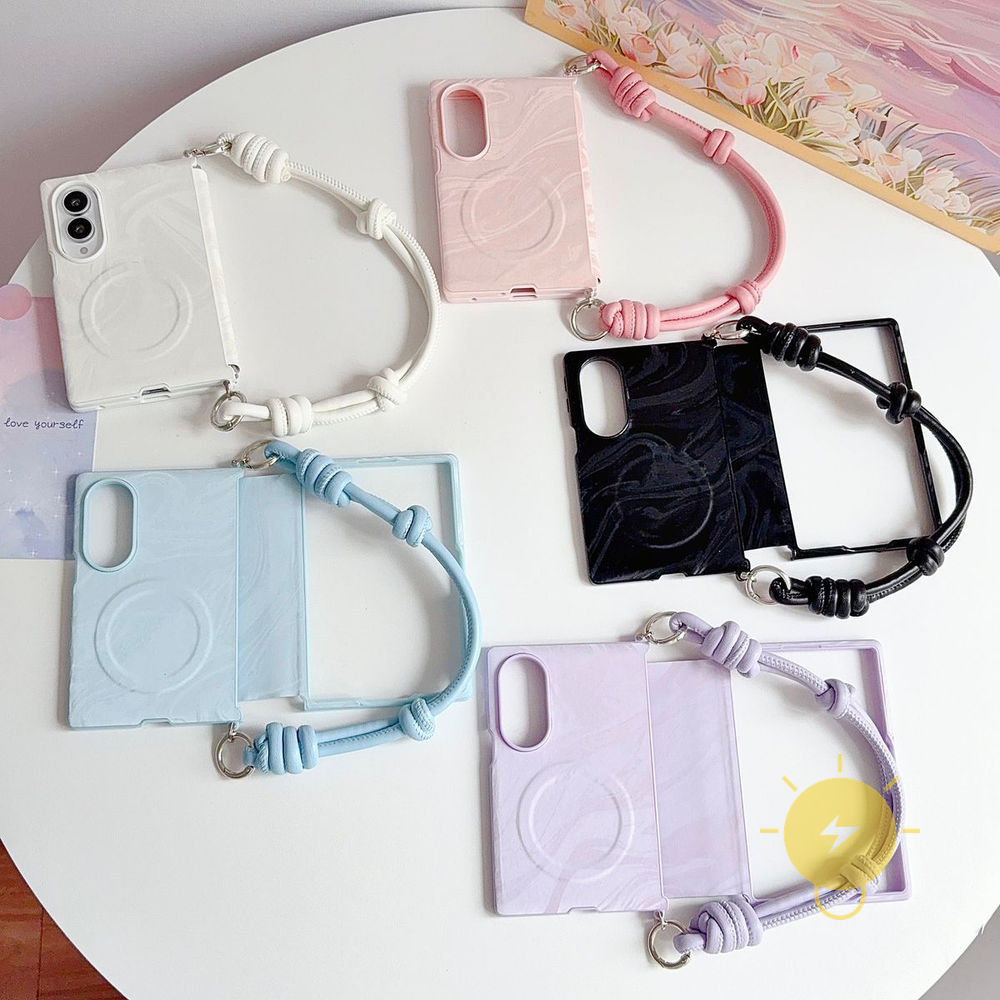 For Z Fold 8 case เคสมือถือ Magnetic TPU Water Ripple Water Ripple เคส Phone Case For SAMSUNG Galaxy