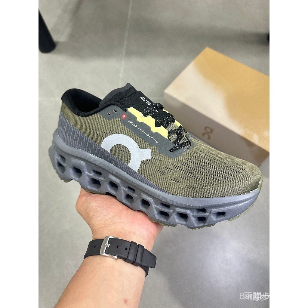On Cloudmonster 3 Outdoor Street Clothing รองเท้าวิ่ง Low-Top น้ําหนักเบา VNZS O1R8
