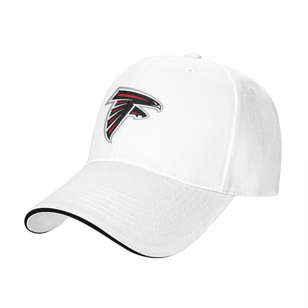 ใหม่ที่มีอยู่ Atlanta Falcons โลโก้ NFL เบสบอลหมวกผู้ชายผู้หญิงแฟชั่นหมวกโพลีเอสเตอร์ Unisex Golf Ru