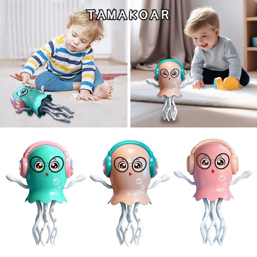 TAMAYO Auto-Dance Octopus ของเล่น, Crawling Dancing Octopus ของเล่น, ตลก Magic Inertia เซ็นเซอร์อุปส