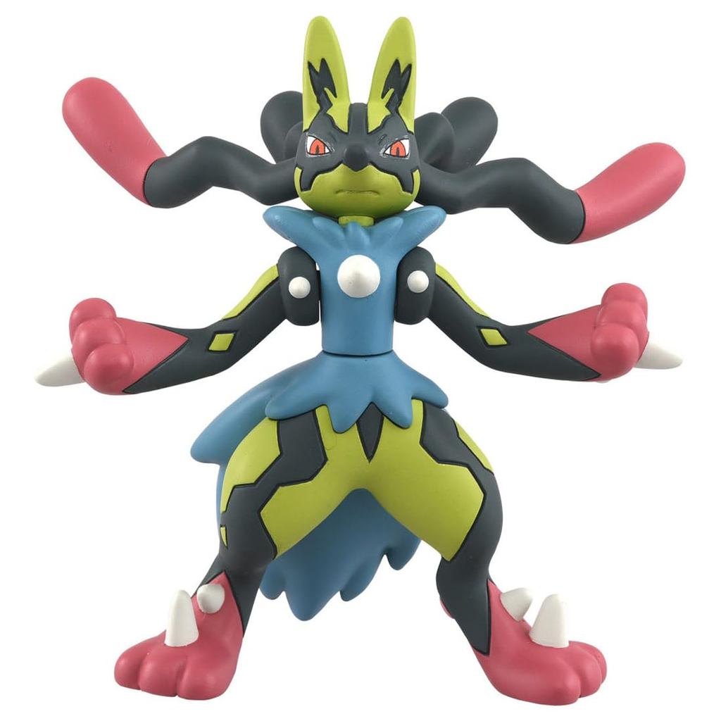 TAKARA TOMY Pokémon Moncolle Yellow Mega Lucario Figure