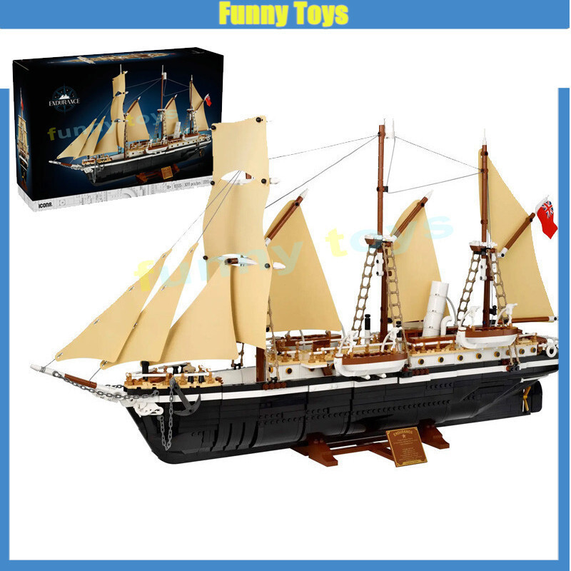 10335 ความอดทนเรือรุ่นอาคารบล็อกตํานานเรืออิฐของเล่นสําหรับเด็กผู้ใหญ่ GiftsTH99 MYG4