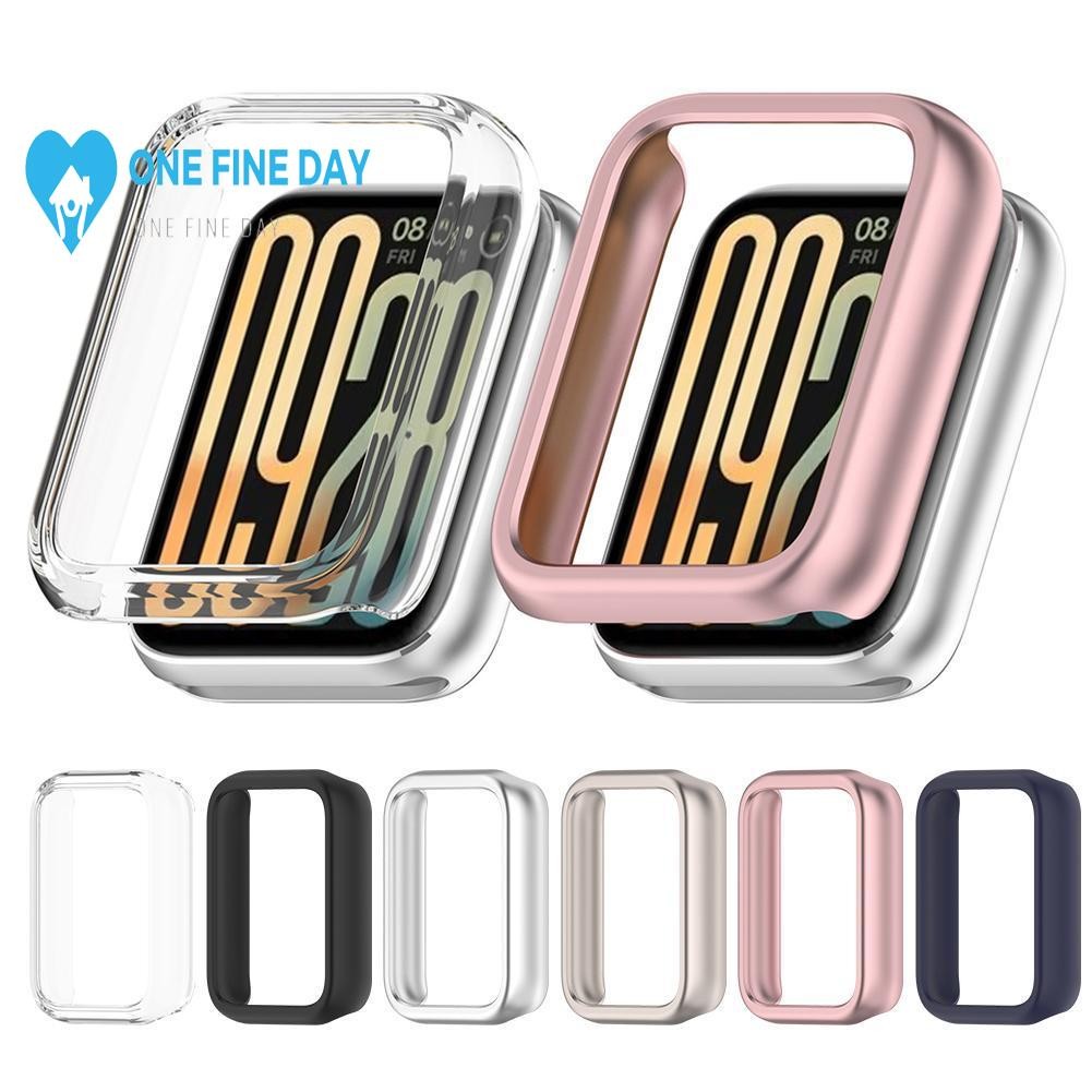 Pc Hollow สําหรับ Xiaomi Mi Band 9 Pro สมาร์ทวอท์ชสายคล้องกันชนป้องกันหน้าจอสําหรับ J5e8