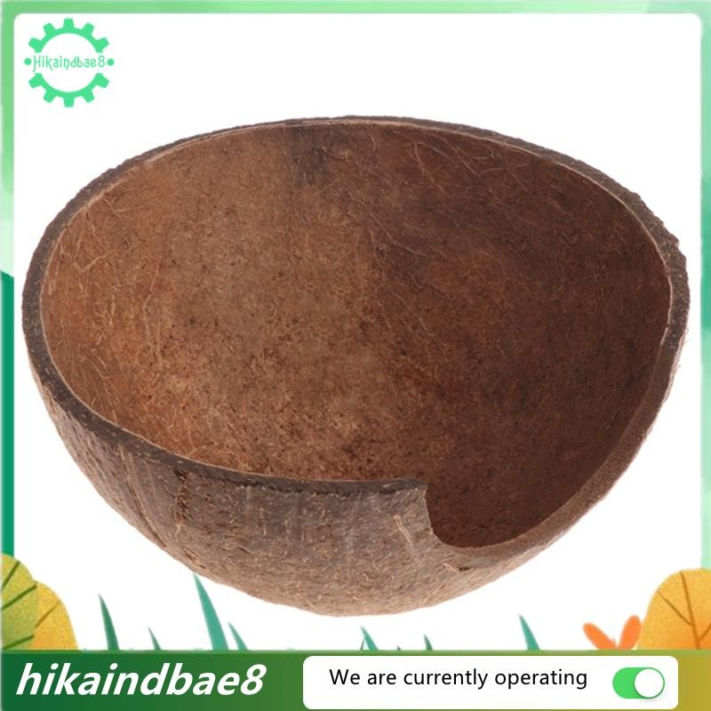 สัตว์เลื้อยคลานซ่อนที่อยู่อาศัย Eptile Hide Habitat เปลือกมะพร้าวธรรมชาติ Habitat