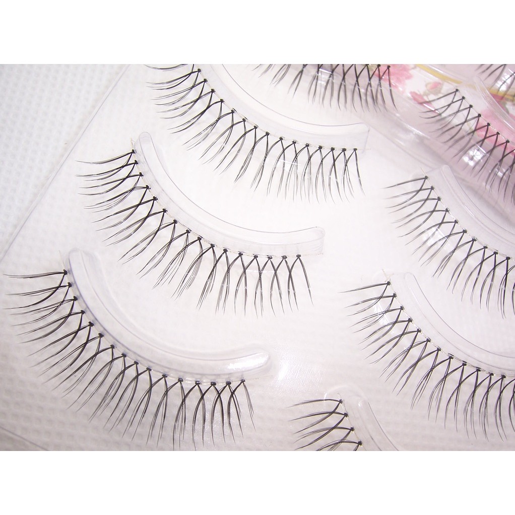 ม029-1 ขนตาปลอมแฮนด์เมด 5 คู่ขนตา