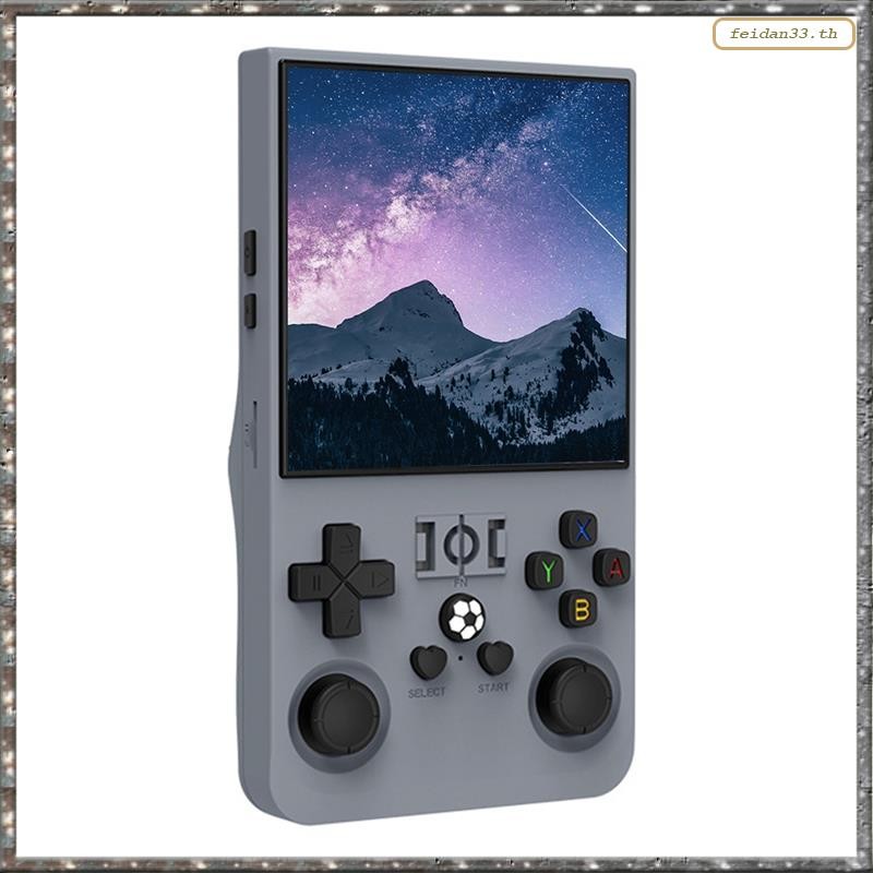 [LHY] R36MAX Retro 128GB คอนโซลเกมมือถือ 128GB 4.0 นิ้วหน้าจอ IPS สําหรับระบบ Linux แบบพกพาเครื่องเล