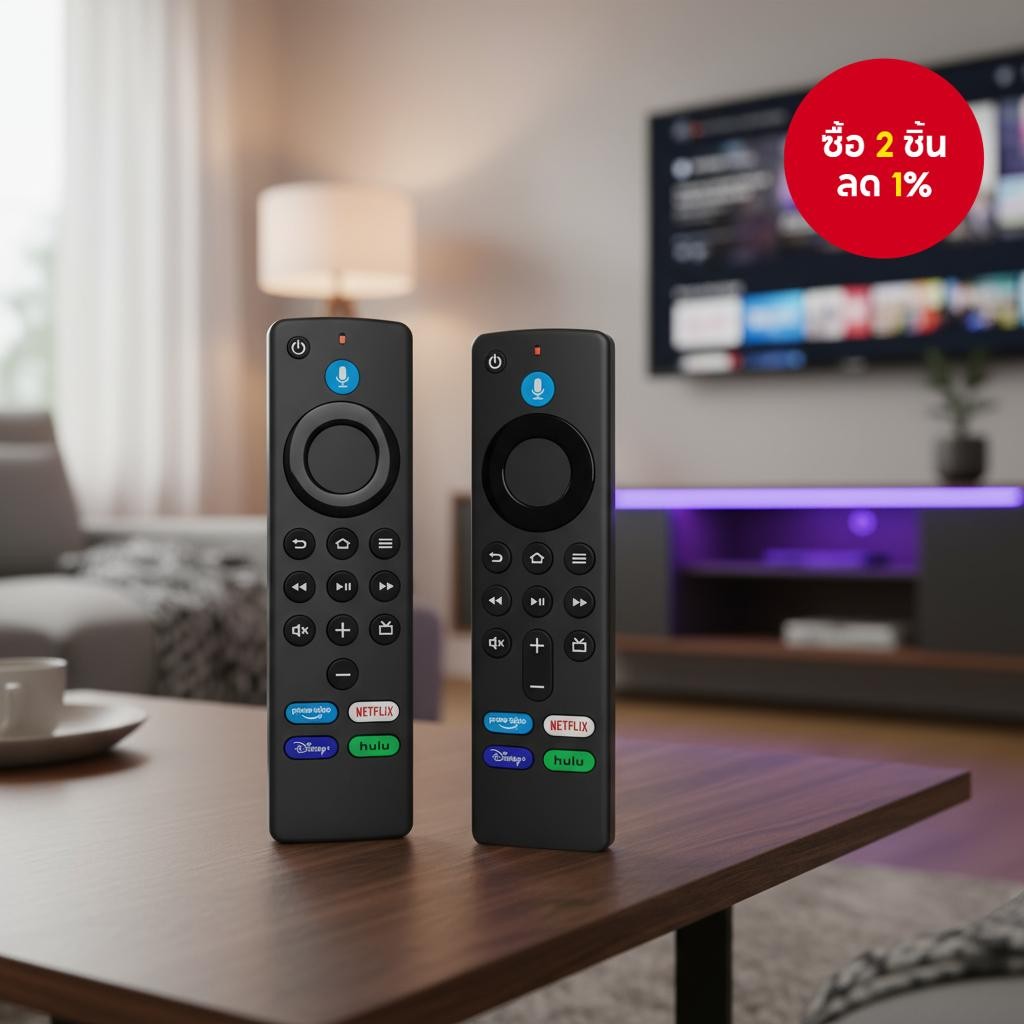 รีโมทเสียงรุ่นที่ 3 L5B83G ใช้แทนสําหรับทีวี 4K Stick รองรับกับรุ่น 1 และ 2