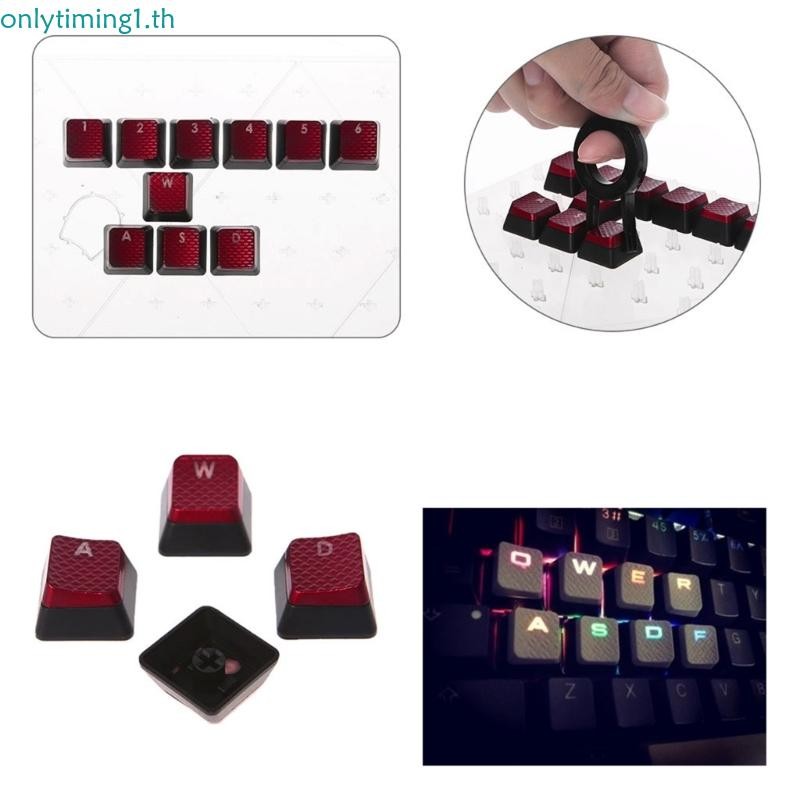 Onlytiming คีย์บอร์ด Keycap สําหรับ Corsair K70 K95 K90 K63 K65 ปุ่มกด