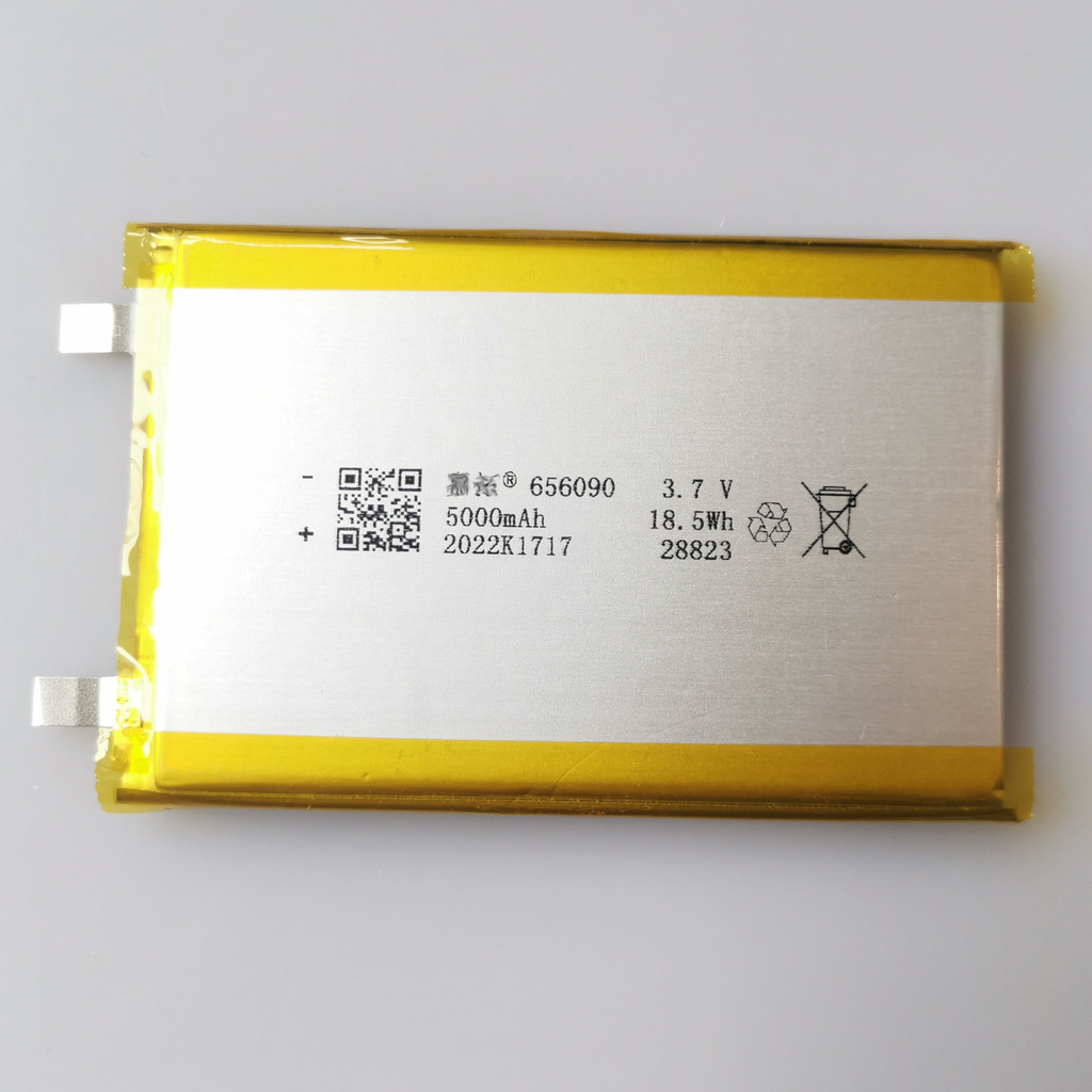 3.7V 5,000mAh 656090 606090 แบตเตอรี่เหมาะสําหรับธนาคารพลังงานชาร์จสมบัติแบตเตอรี่ดิจิตอล ทําเอง
