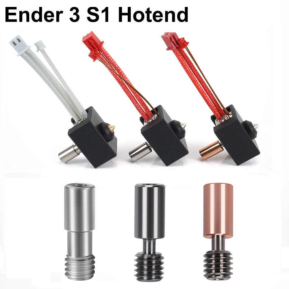 Ender-3 S1 Hotend Kit Bi-Metal Heatbreak 3D Printer Parts Sprite Extruder Ender3 S1 Bimetal Throat f