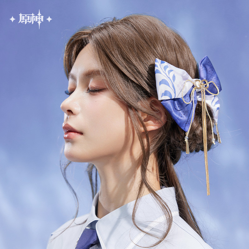 [Genshin Official] [Genshin Impact Official] Kamiri Ayato Theme Impression Series Bow เครื่องประดับผ