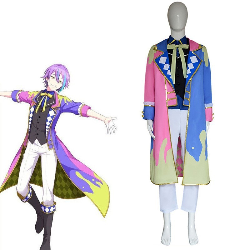 ZH【สินค้าพร้อมส่ง】ชุดคอสเพลย์ World Project Color Stage God Age ชุดอนิเมะ ชุดการแสดง ชุดคอสเพลย์ฮัลส