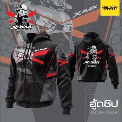 เสื้อฮู้ดสเวตเตอร์ Yamaha Xmax Connected
