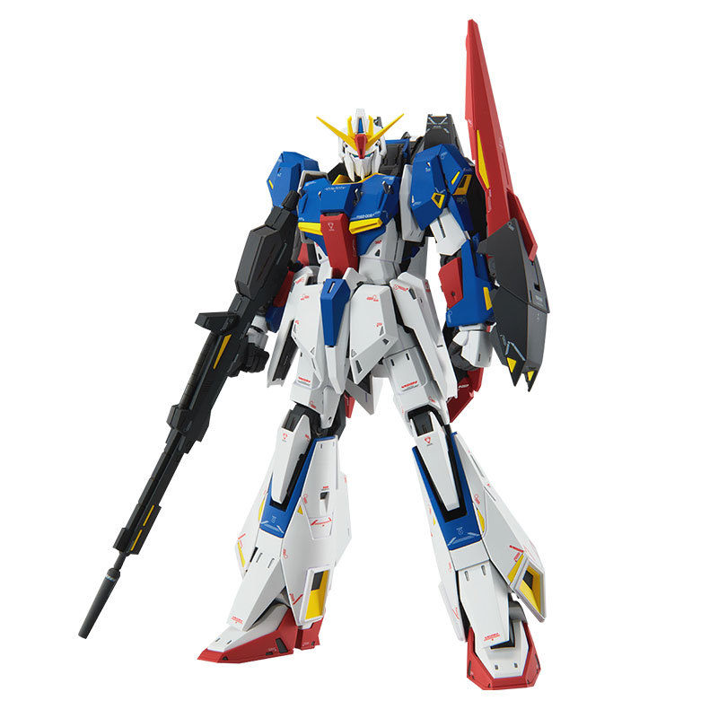 พร้อมสต็อก Bandai Gundam Assembly Model MG 1/100 ZETA Mobile Suit Z Gundam Card Board ZETA