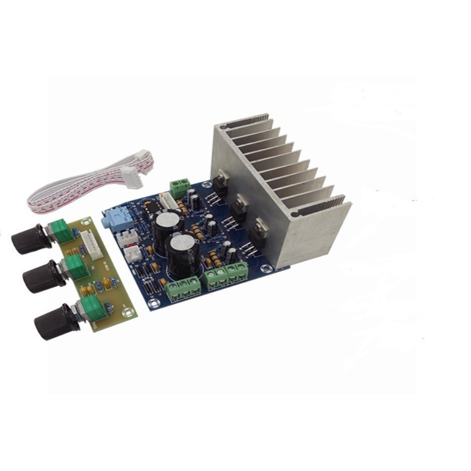 Channnel ชั้นวางหนังสือลําโพง 2.1 บอร์ดขยายเสียงเสียง TDA2030A LHHU