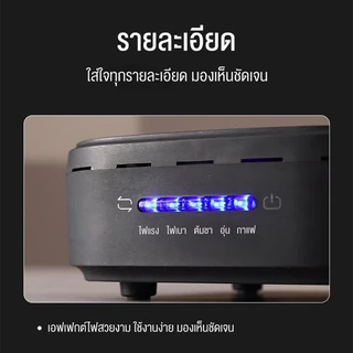 LENODI เตาไฟฟ้ามินิ เตาเซรามิคไฟฟ้า 800w เตาไฟฟ้าอเนกประสงค์ขนาดเล็กสำหรับ ต้มกาแฟ อุ่นอาหาร เตาขนาดพกพา