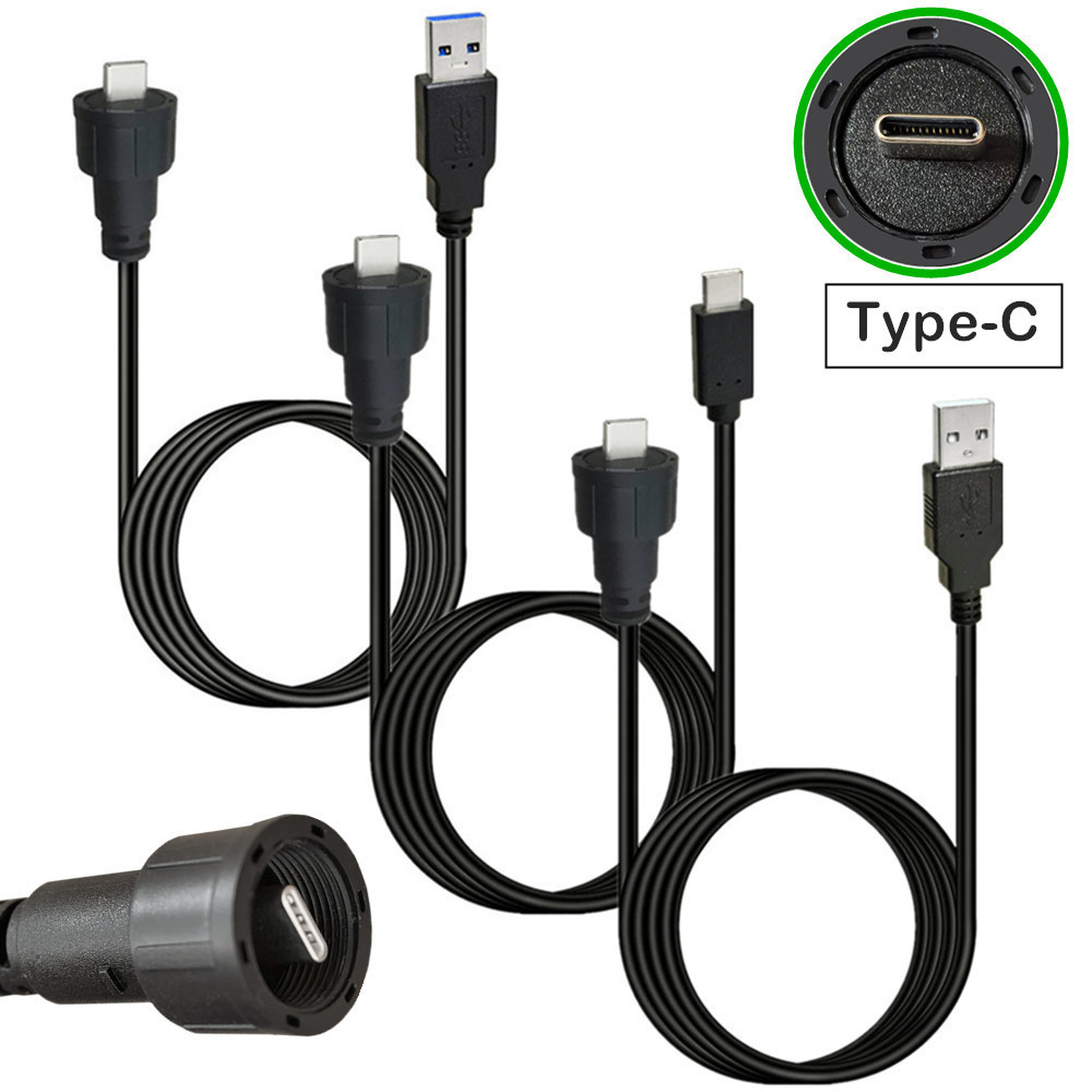 สาย USB-A/USB-C กันน้ํา 0.3m 1m