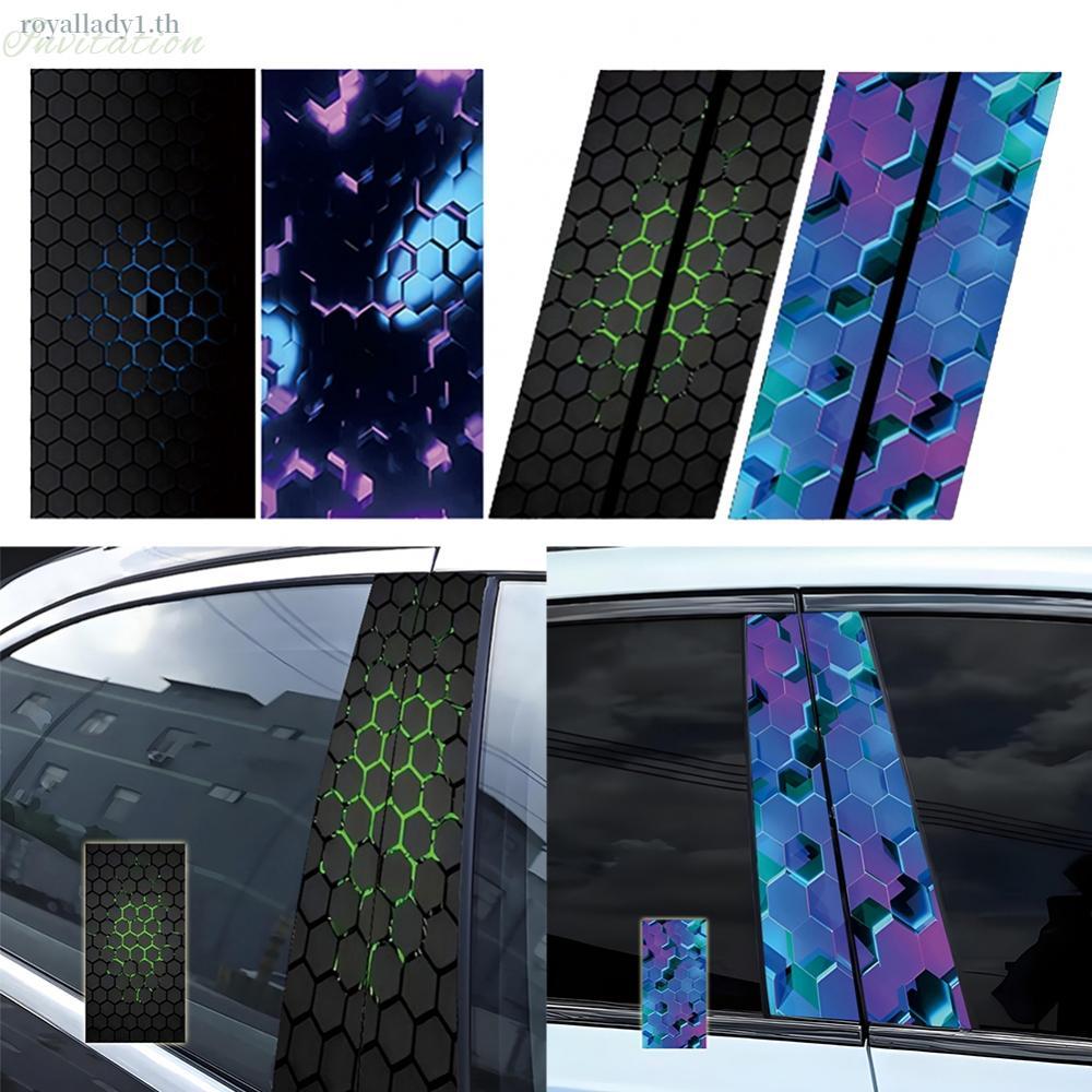 High Performance For Honeycomb Car B Pillar Waterproof Decal for Durability