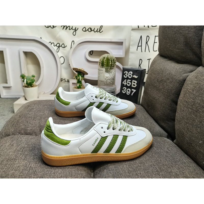 2025 New Jes1352 Low-Cut Grass Green รองเท้ากีฬาลําลองและทันสมัยสําหรับทั้งชายและหญิง