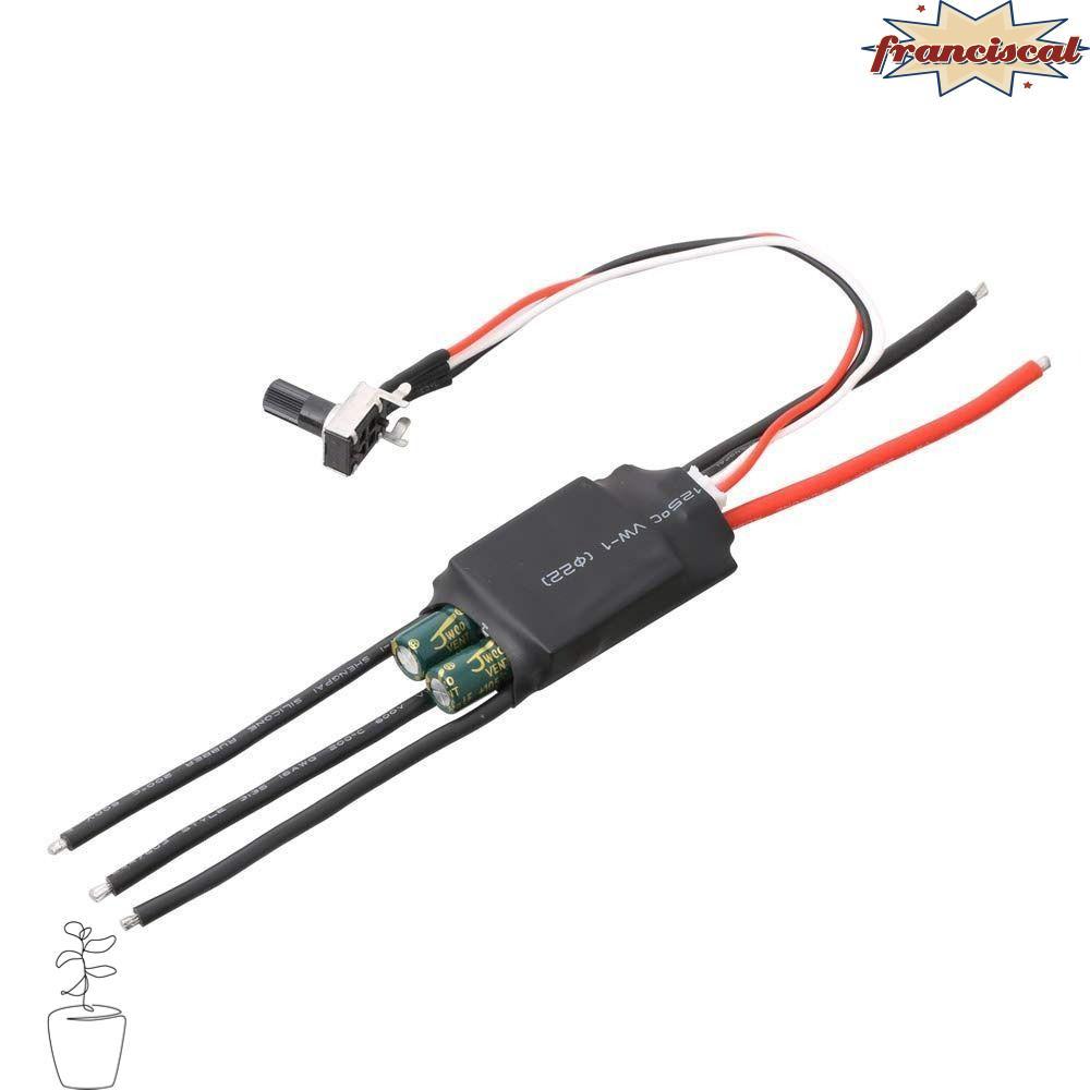 FRANCISCAL Hallless DC มอเตอร์ไดรฟ์, 3-Phase DC 7-24V มอเตอร์ไร้แปรงไดร์เวอร์, DC Brushless Potentio