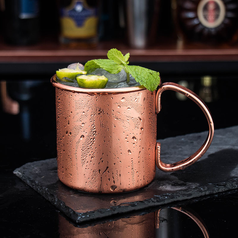 304 สแตนเลส Moscow Mule ถ้วย Moscow Mule ค็อกเทลถ้วยแก้วถ้วยกาแฟถ้วยเบียร์ [cx Ten]