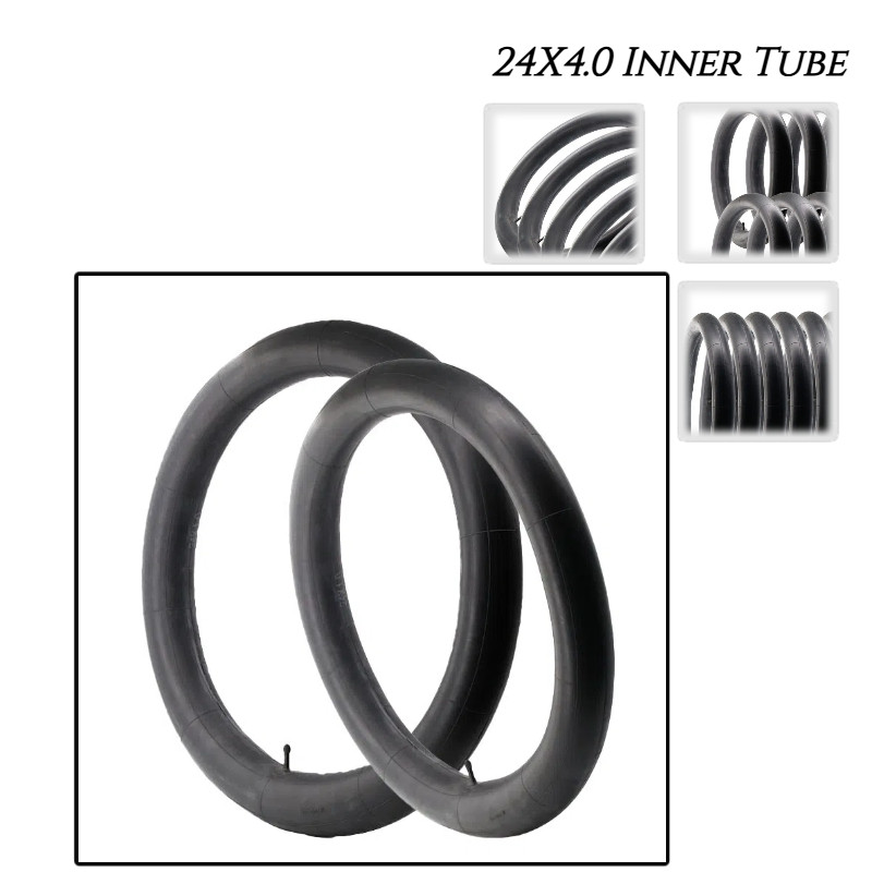 24X4.0 inner tube butyl rubber inner tube for mountain bike folding bicycle tire inner tube butyl ru