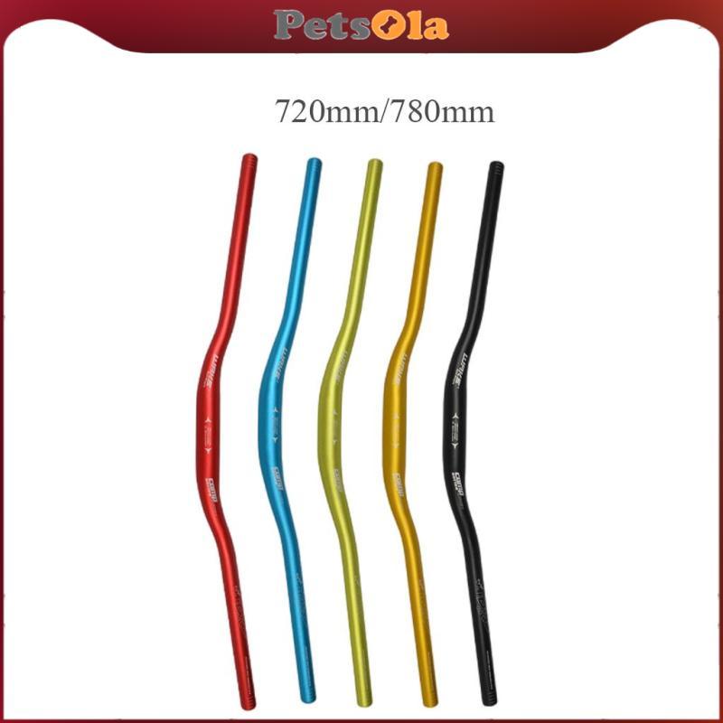 [PETSOLA] จักรยานเสือภูเขา.Handlebar อลูมิเนียม ขนาด 31.8 มม., ความยาว 90 มม. สำหรับ MTB และ BMX