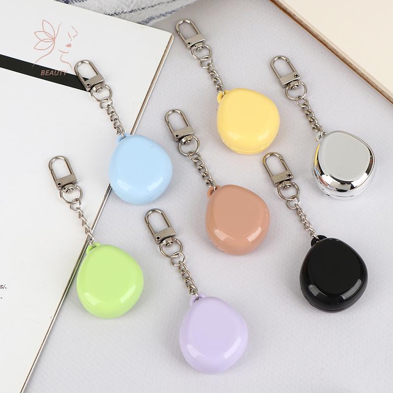 [เมย์บิวตี้] พาเลทพวงกุญแจสีสันสดใสแต่งหน้าเปล่าเคสเติม ทําเอง ขนาดกะทัดรัดพร้อมถาดอลูมิเนียมพร้อมกระจกที่เก็บเครื่องสําอางแบบพกพาภาชนะบลัชออนขนาดเล็ก {ไทย}