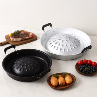 หมูกะทะ กระทะหมูกระทะ กระทะปิ้งย่างเกาหลี อลูมิเนียม  ขนาด 3…