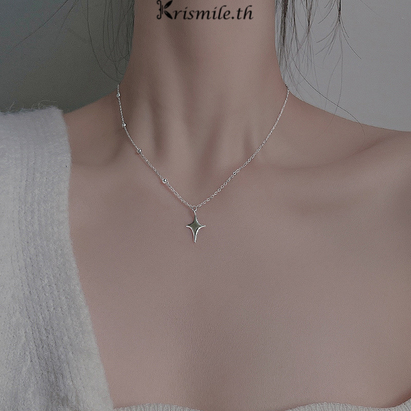สร้อยคอจี้รูปดาว สไตล์เกาหลี thumbnail 5