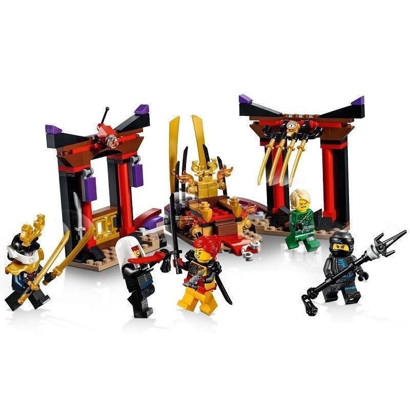 เข้ากันได้กับ Phantom Ninja บัลลังก์ Chamber of Secrets Showdown 70651 Boy ประกอบอาคารบล็อกของเล่นขอ