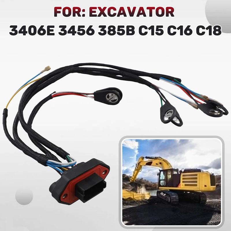 Excavator เครื่องยนต์การใช้หัวฉีดสายไฟ 122-1486/425-6526 สําหรับ ISUNO 980G 988G Caterpillar 3406E 3