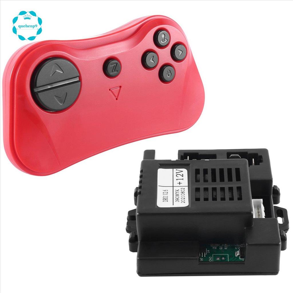 [Fast Q9]DR01 V2.6 390MYK 12V 2.4G รีโมทคอนโทรลและตัวรับสัญญาณสําหรับเด็กอุปกรณ์เสริมชิ้นส่วนรถยนต์ไ