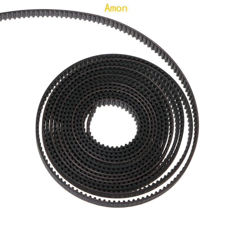 Amon 200CM GT2 6mm Open Timing Belt GT2 Rubber Aramid Fiber Cut to Long Open Ended