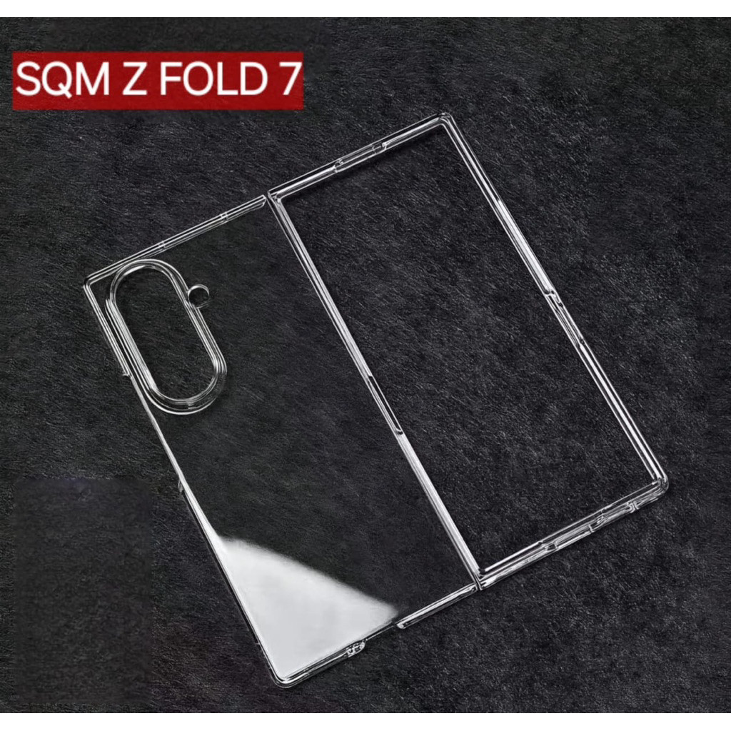 CASE SAMSUNG Z FOLD 7 5G / Z FLIP 7 5G HARD CASE CLEAR CASE CASING SLIM CRYSTAL FUZE
