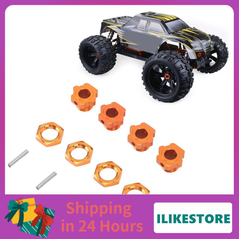 Ilikestore Ilikestore 4PCS 7mm Hex ดุมล้อ A อลูมิเนียม Oy สำหรับ ZD Racing 9116 08427/8 RC Car - Enhanced Stability & Performance