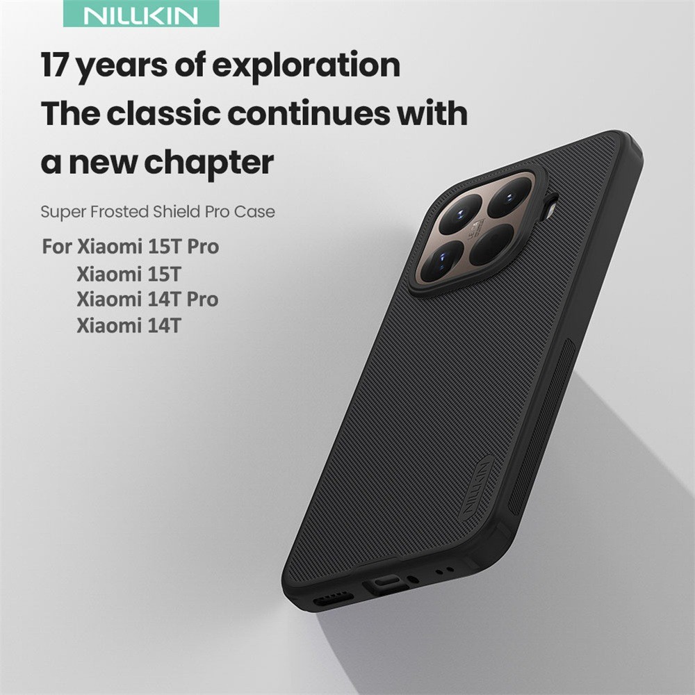 เคส Nillkin Matte สําหรับ Xiaomi 15T Pro 15T 14T Pro Frosted Shield PC Hard ฝาหลัง