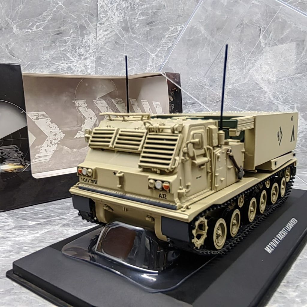 SOLIDO 1/48 M270/A1 ROCKET LAUNCHER 车头合金