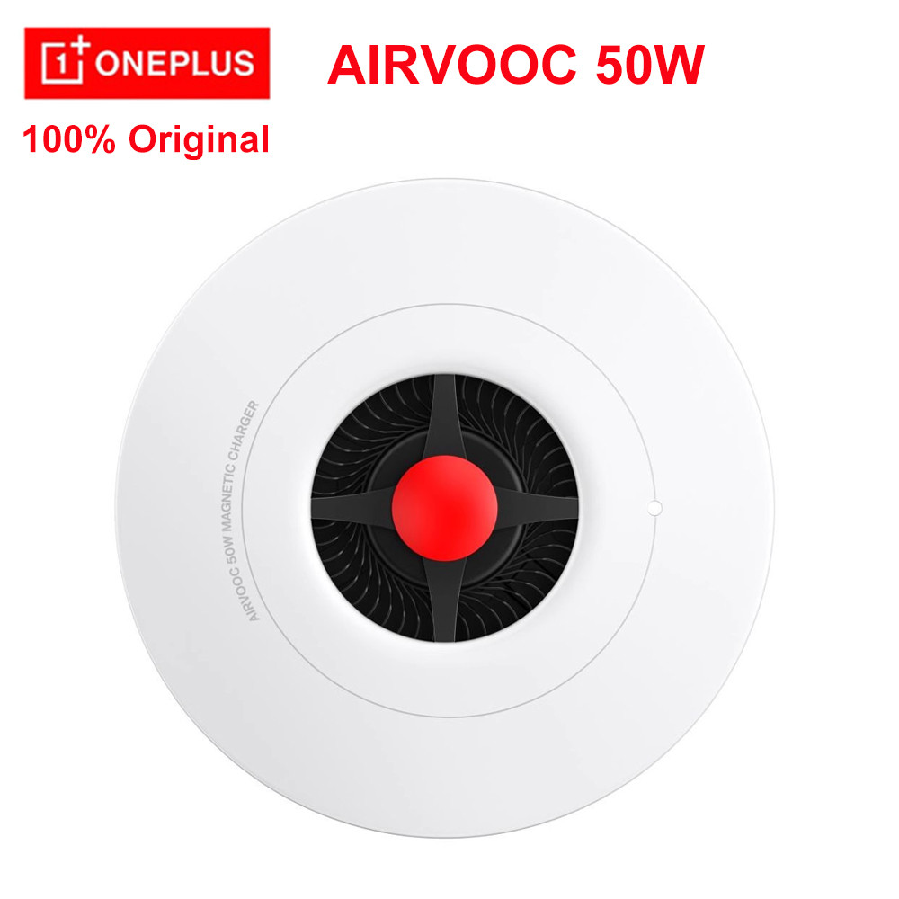 Original OnePlus Wireless Charger 50W AIRVOOC Magnetic Charger Flash Charge สําหรับ iPhone & Android